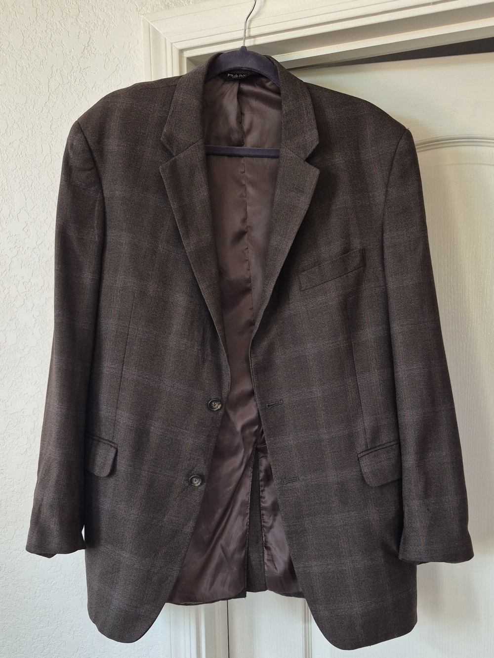 Jos. A. Bank 100% Wool Two Button Sport Coat Sz 42R